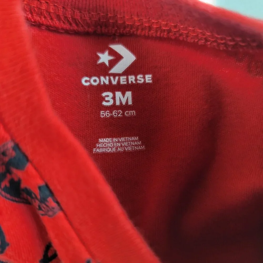 Converse Baby Bodysuit/Onesie Size 3M